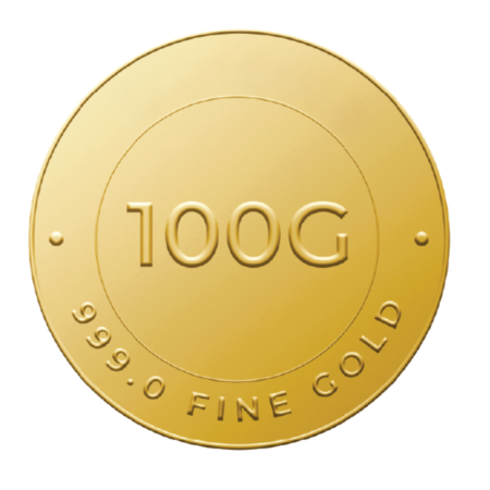 100g Gold Coin